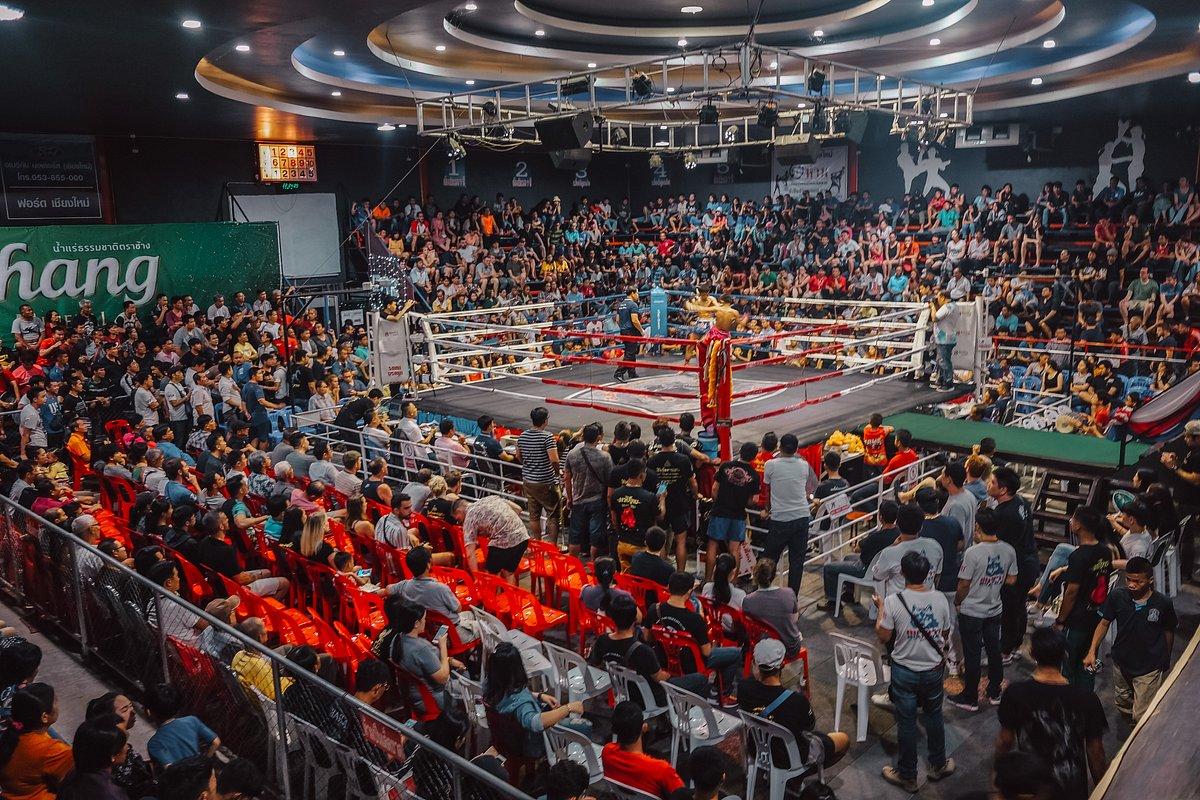 Watch Thai Boxing at Chiang Mai Stadium