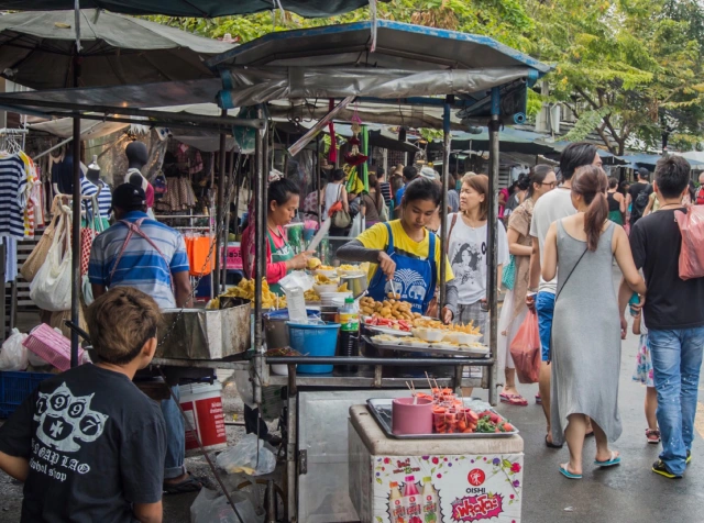 Bangkok market