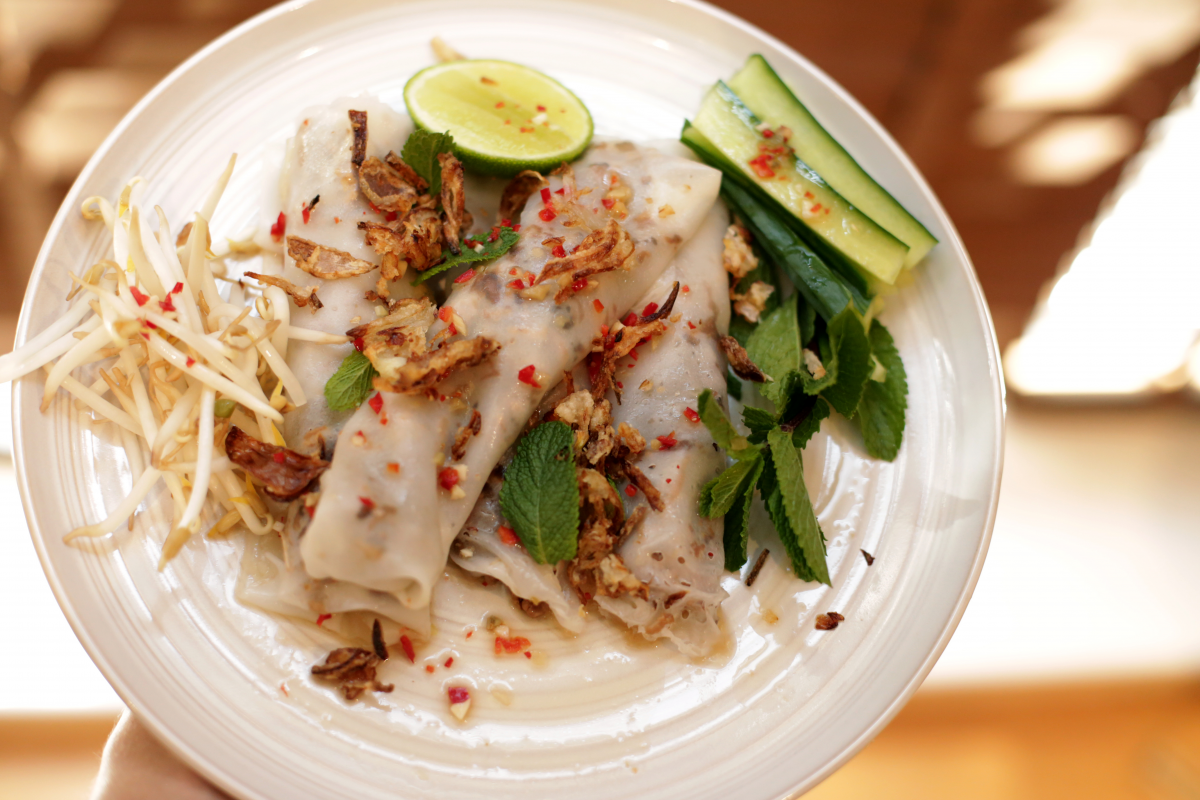 Banh Cuon (Rolled Rice Pancakes)