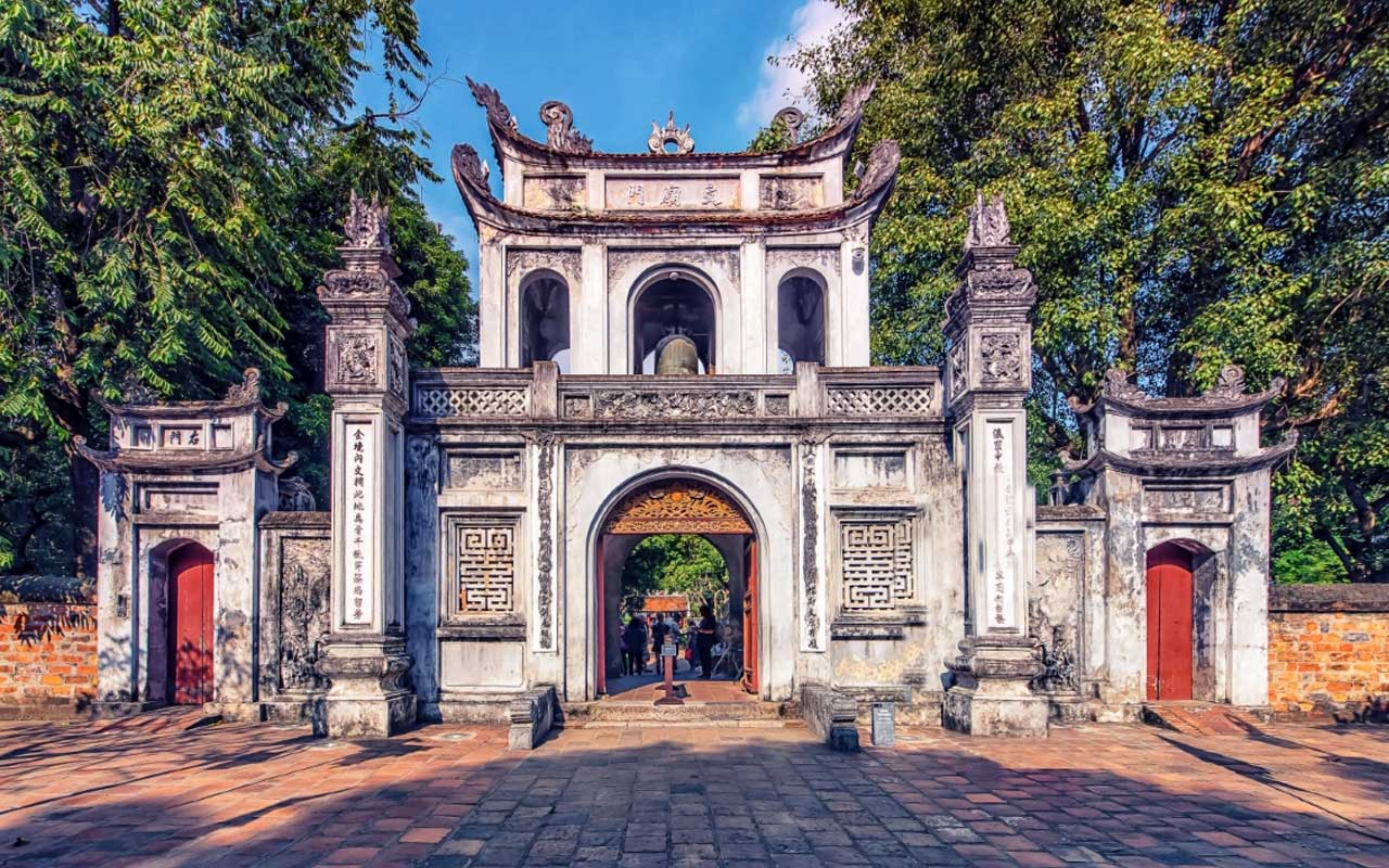 Temple of Literature in Hanoi
