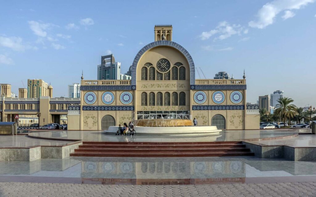 the Blue Souk (Central Market)