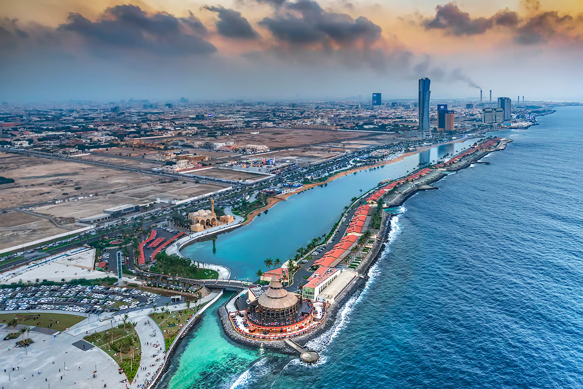 Red Sea at Jeddah, Saudi Arabia