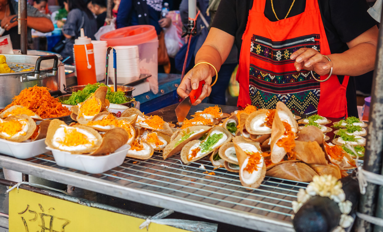 Delicious Thai Street Food in Chatuchak Market