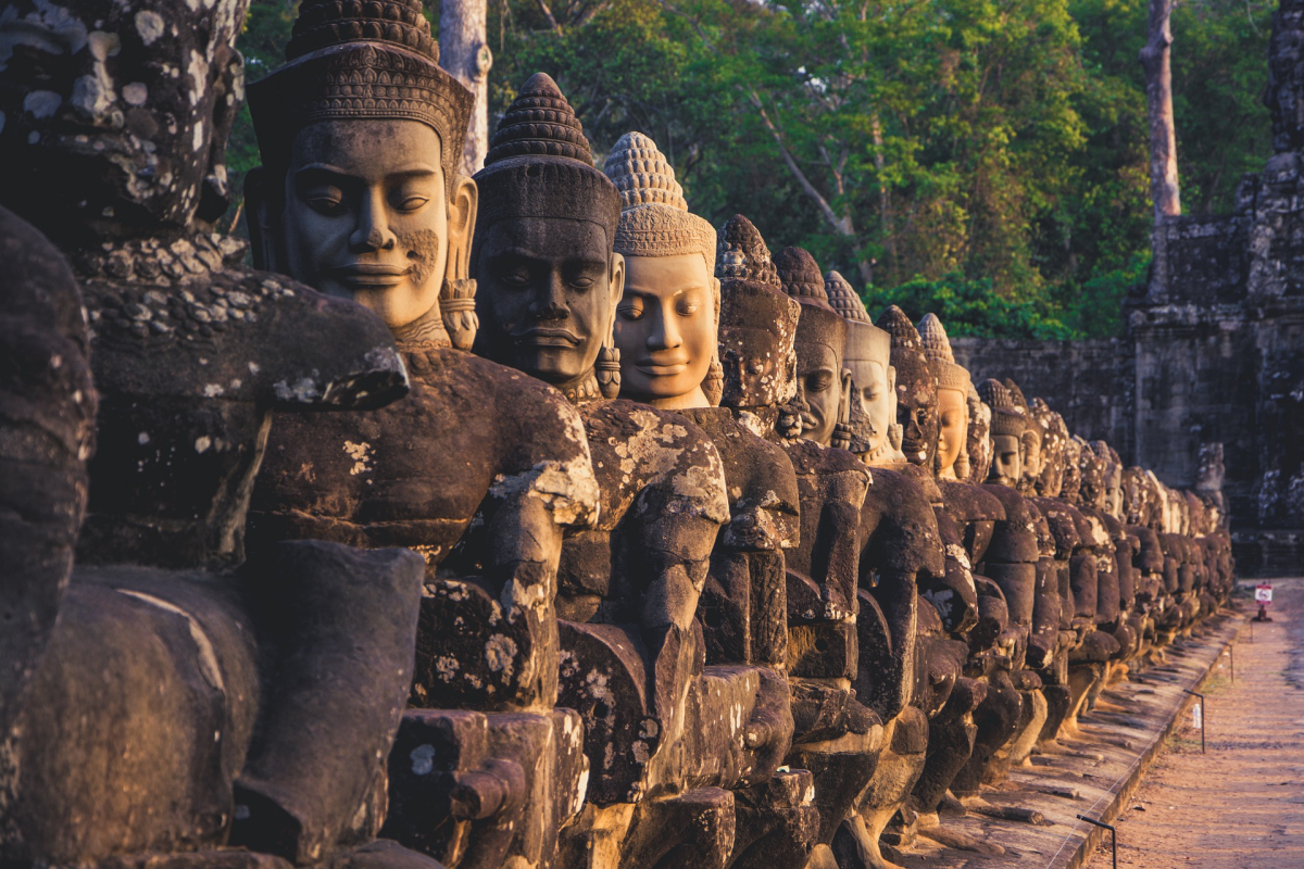 Temple's Detailed Carvings