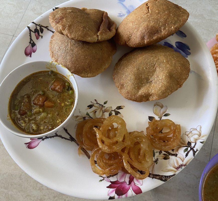 Bedai and Jalebi